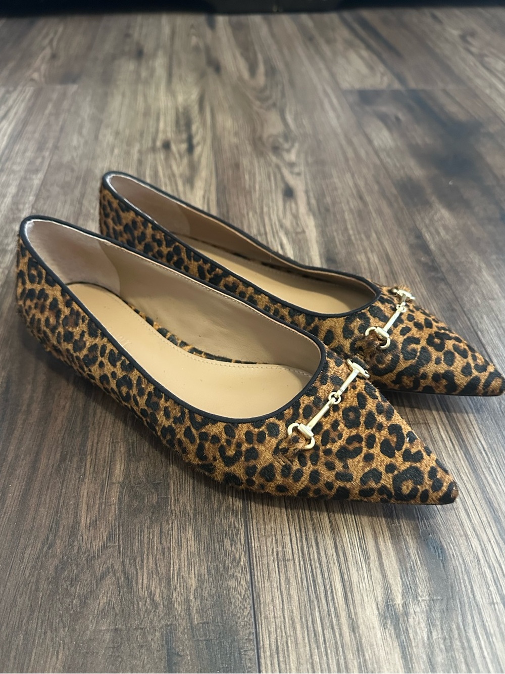 J McLaughlin Leopard Print Loafers